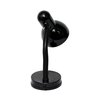 Simple Designs Basic Metal Desk Lamp with Flexible Hose Neck, Black LD1003-BLK